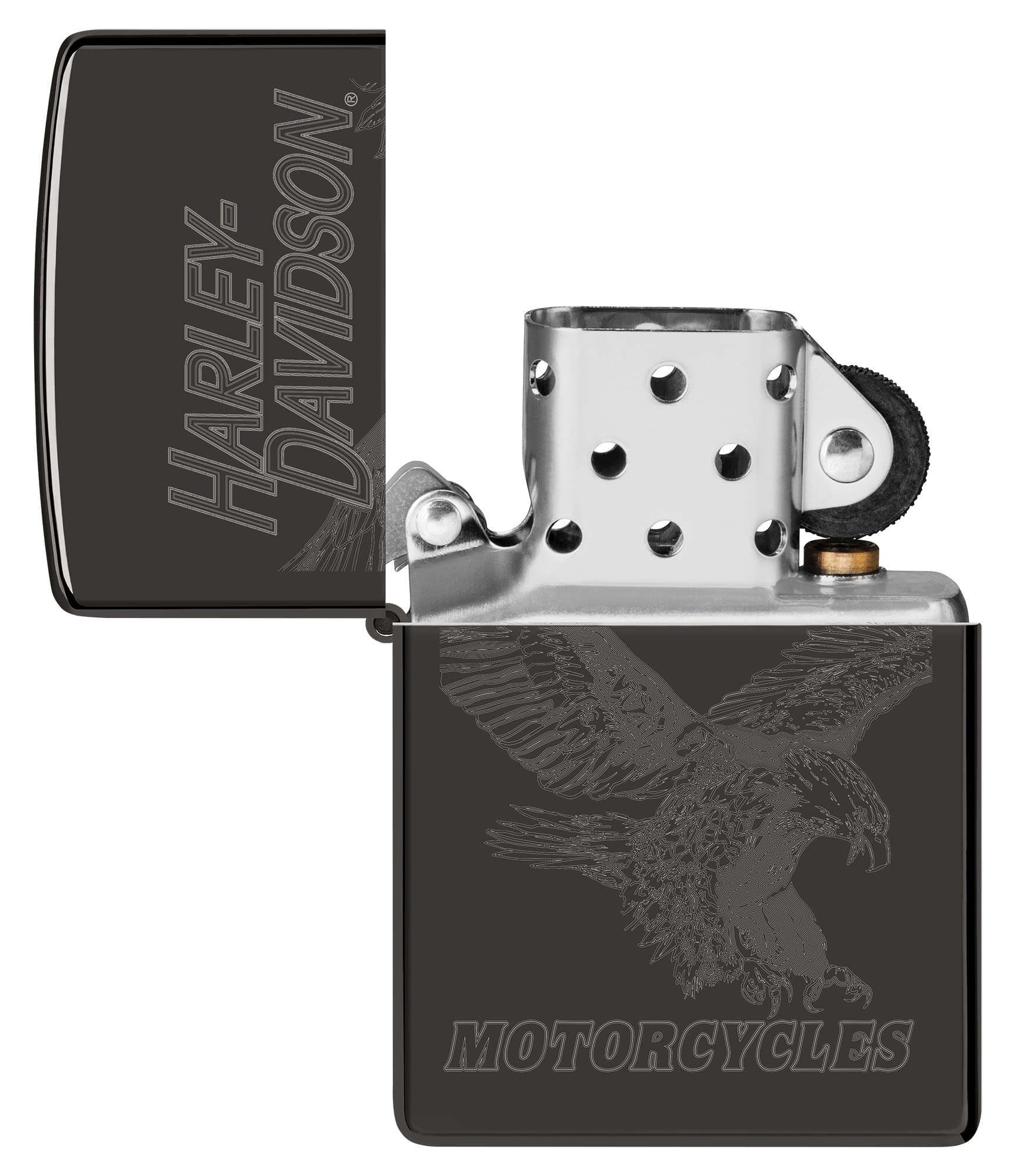Amazon.com: Zippo Harley-Davidson Laser Fancy Fill High
